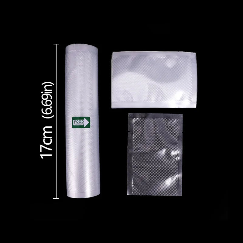500cm/Roll Kitchen Vacuum Sealer Bags Reusable Roll Fresh-keeping Food Saver Storage Bag Fresh-keeping Bag Kitchen Food Storage