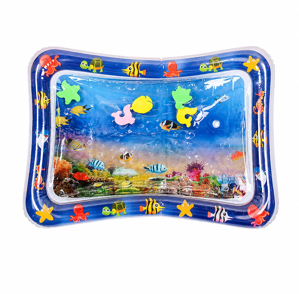 1PC Pet Water Play Mat Interactive Cat Toy Inflatable Sensory Splash Mat for Cats Dogs Indoor Enrichment Exercise Training Toy