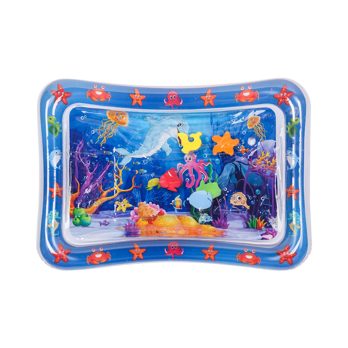 1PC Pet Water Play Mat Interactive Cat Toy Inflatable Sensory Splash Mat for Cats Dogs Indoor Enrichment Exercise Training Toy