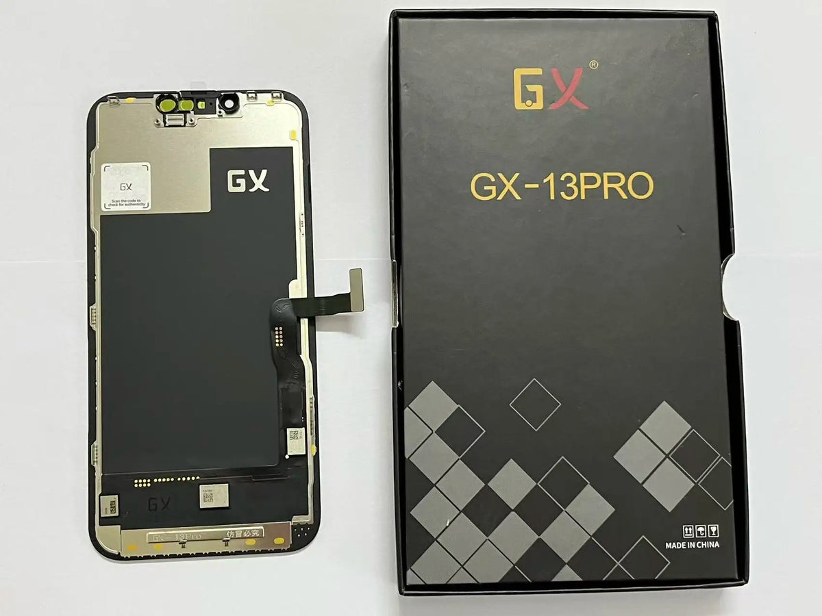 GX 100% OLED Screen For iPhone 13 14 15 15Pro 16Pro Max Display True Tone With 3D Touch Screen For iPhone Replacement With Tools