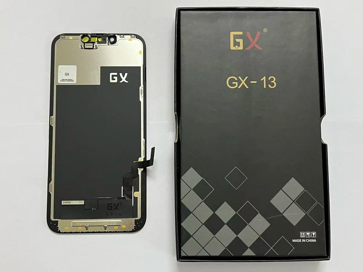 GX 100% OLED Screen For iPhone 13 14 15 15Pro 16Pro Max Display True Tone With 3D Touch Screen For iPhone Replacement With Tools