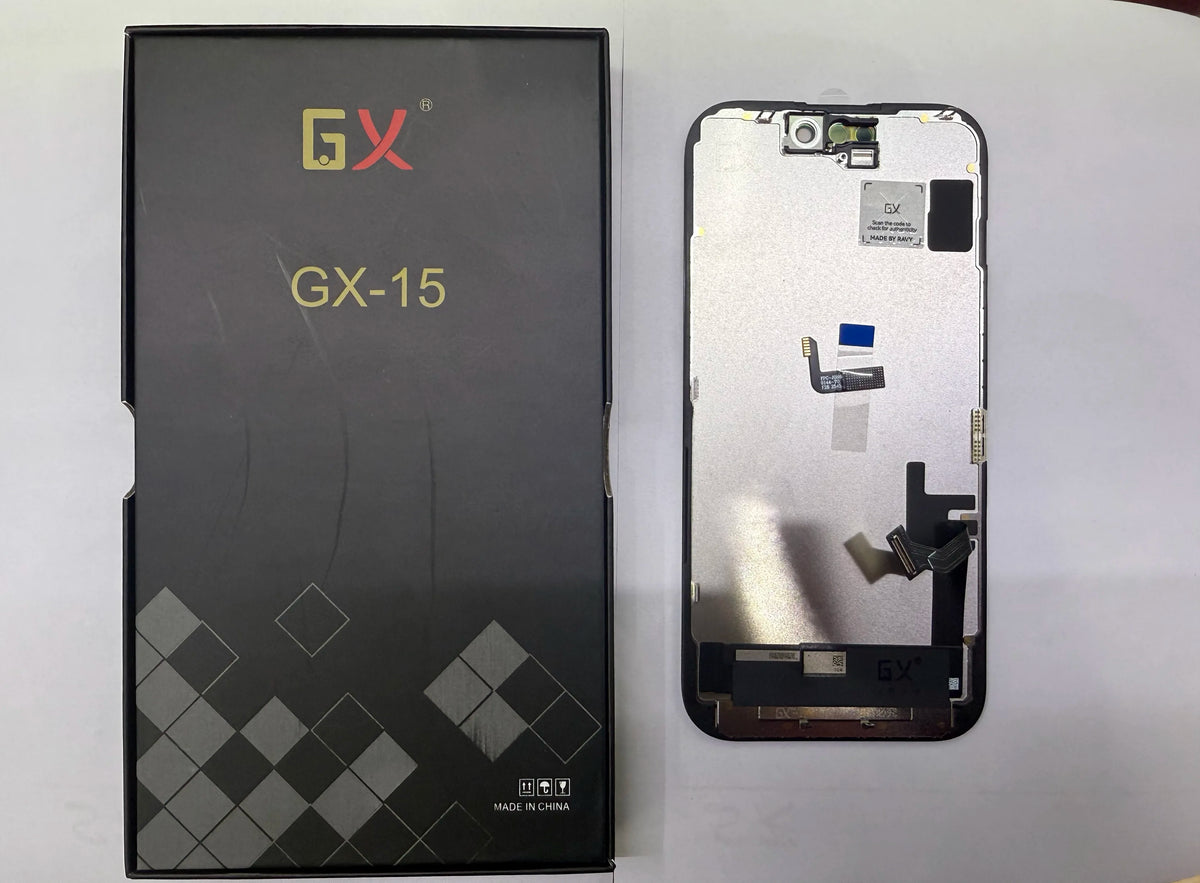 GX 100% OLED Screen For iPhone 13 14 15 15Pro 16Pro Max Display True Tone With 3D Touch Screen For iPhone Replacement With Tools