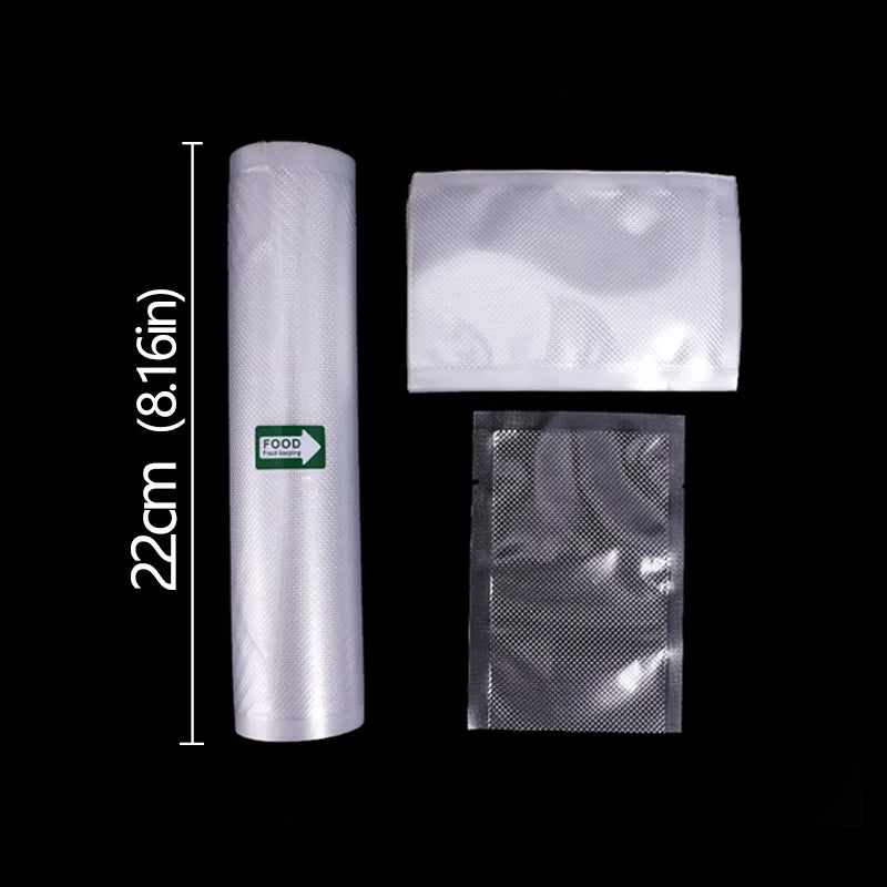 500cm/Roll Kitchen Vacuum Sealer Bags Reusable Roll Fresh-keeping Food Saver Storage Bag Fresh-keeping Bag Kitchen Food Storage