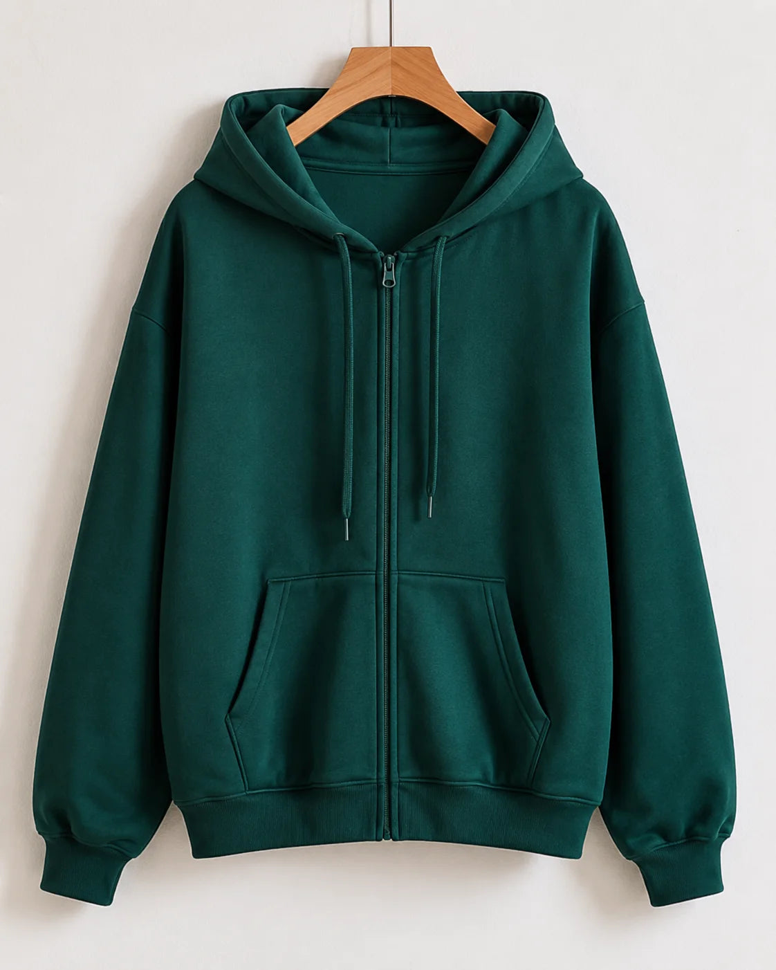 14 Colors Women Zip Up Hoodie Oversized Autumn Winter Casual Streetwear Loose Hooded Jacket Comfortable Long Sleeve Sweatshirt
