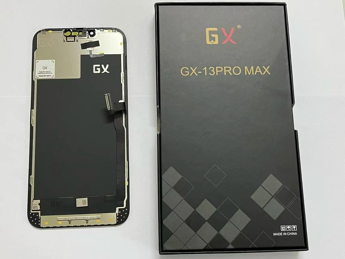 GX 100% OLED Screen For iPhone 13 14 15 15Pro 16Pro Max Display True Tone With 3D Touch Screen For iPhone Replacement With Tools