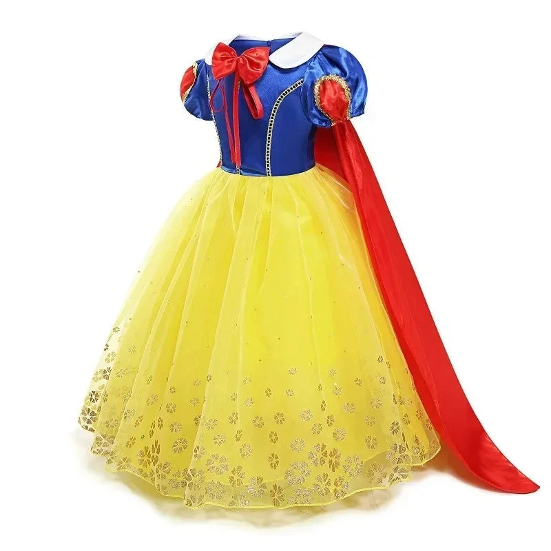 Dress Kids Girl Fancy Dresses Children Party Cosplay Princess Costume Patchwork Role Playing Frocks Outfit