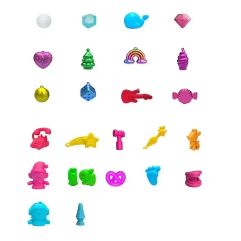 NeeDoh Adult Christmas Advent Calendar, 24 Days Countdown Surprise Box, Adult Slow Rebound Squishies Squeeze Sensory Toy Gift