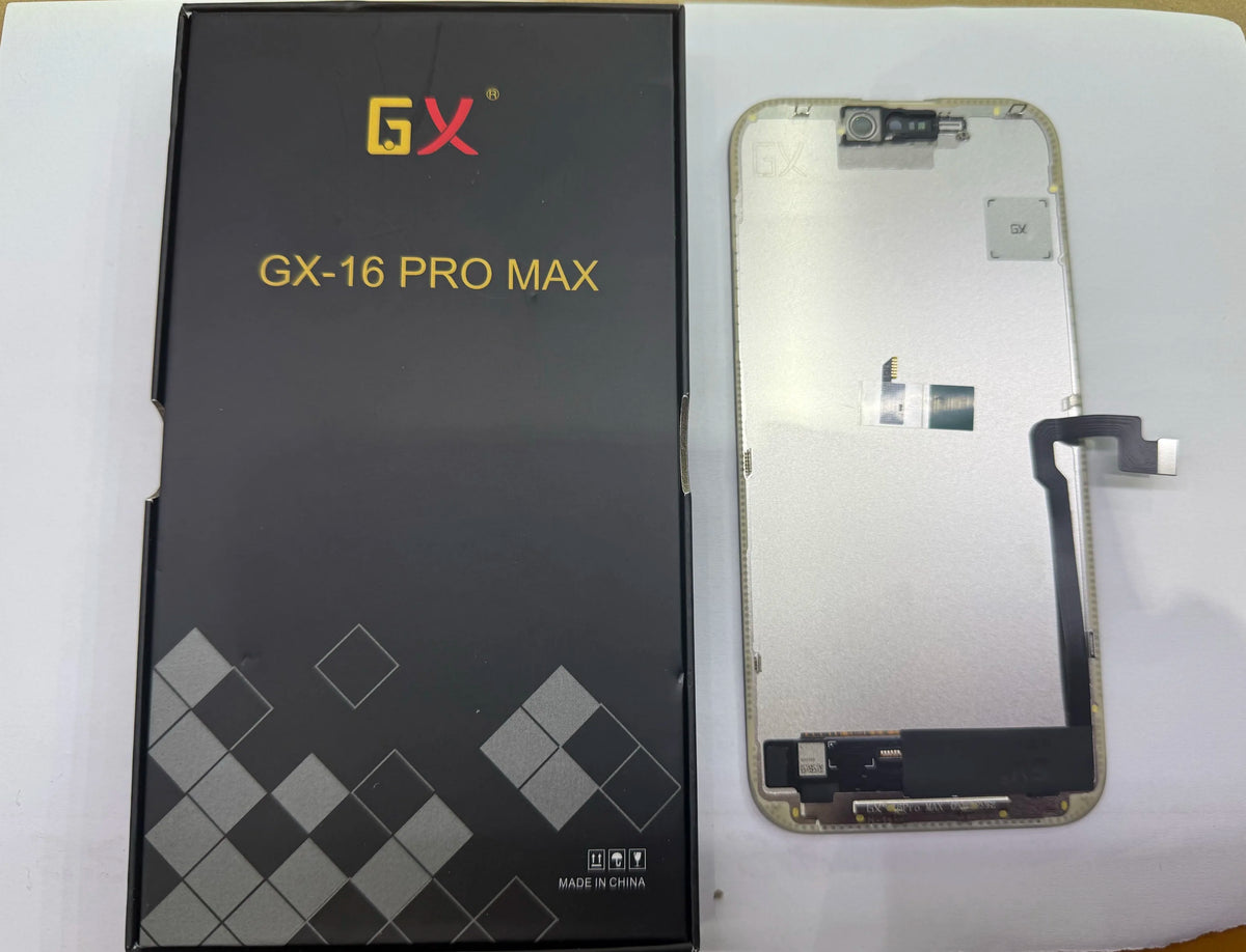GX 100% OLED Screen For iPhone 13 14 15 15Pro 16Pro Max Display True Tone With 3D Touch Screen For iPhone Replacement With Tools
