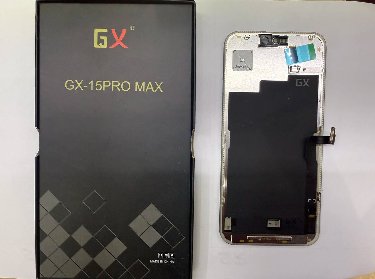 GX 100% OLED Screen For iPhone 13 14 15 15Pro 16Pro Max Display True Tone With 3D Touch Screen For iPhone Replacement With Tools
