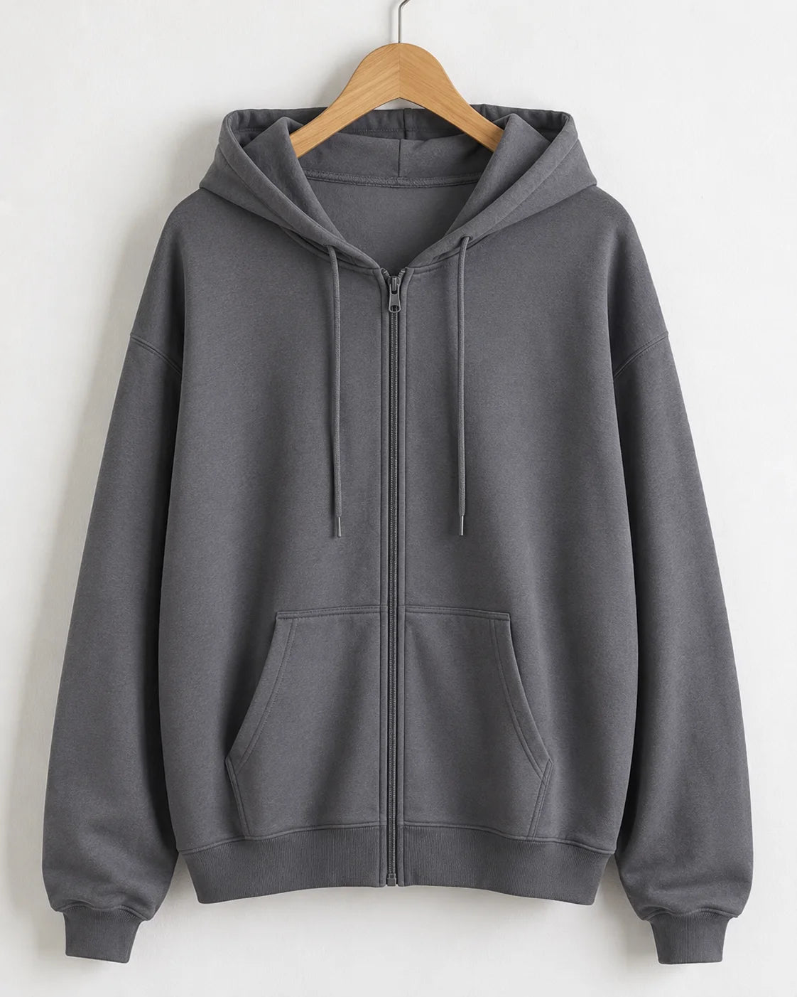 14 Colors Women Zip Up Hoodie Oversized Autumn Winter Casual Streetwear Loose Hooded Jacket Comfortable Long Sleeve Sweatshirt