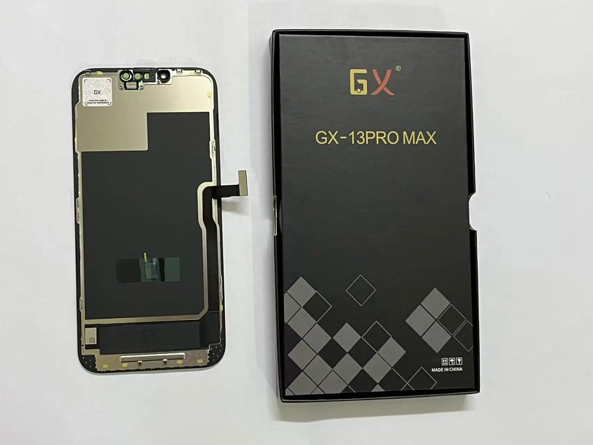 GX 100% OLED Screen For iPhone 13 14 15 15Pro 16Pro Max Display True Tone With 3D Touch Screen For iPhone Replacement With Tools