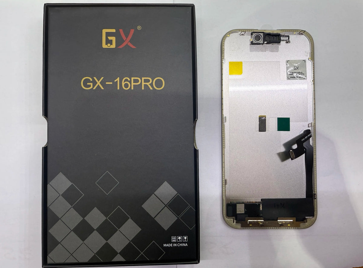 GX 100% OLED Screen For iPhone 13 14 15 15Pro 16Pro Max Display True Tone With 3D Touch Screen For iPhone Replacement With Tools
