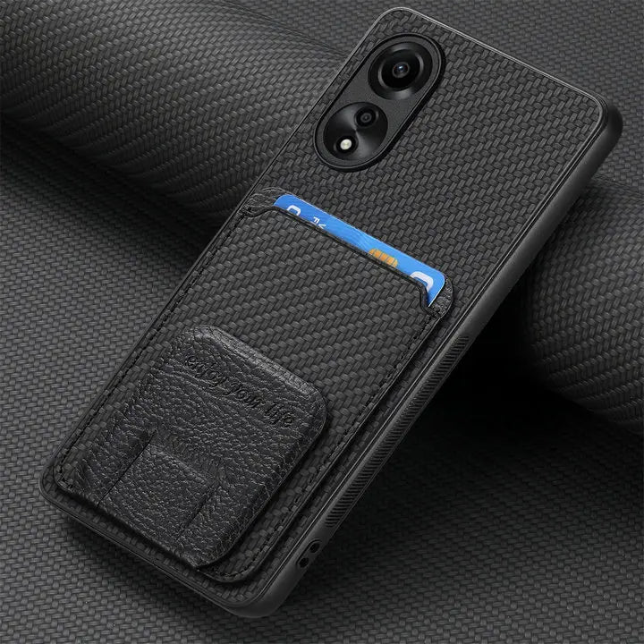 For OPPO A5 Pro A79 A98 A78 A58 A38 A18 5G 4G Luxury Case Leather Card Back Stand Cover For OPPO A80 A 98 79 78 58 Phone Funda