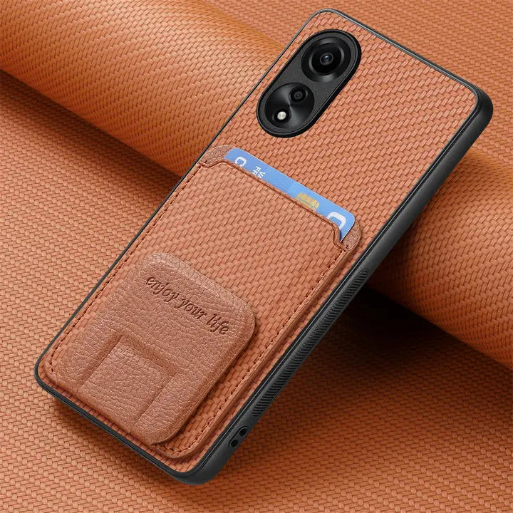 For OPPO A5 Pro A79 A98 A78 A58 A38 A18 5G 4G Luxury Case Leather Card Back Stand Cover For OPPO A80 A 98 79 78 58 Phone Funda