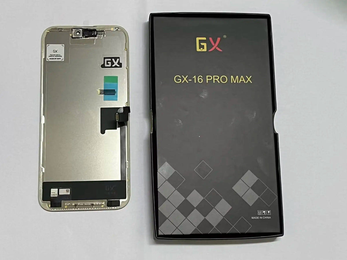 GX 100% OLED Screen For iPhone 13 14 15 15Pro 16Pro Max Display True Tone With 3D Touch Screen For iPhone Replacement With Tools