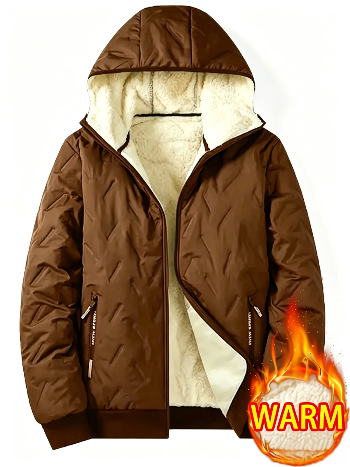 Waterproof Men's Jacket Winter Windbreaker Down Jacket Winter Coat Fleece Lining Warm And Warm Cotton Jacket Snow Jacket