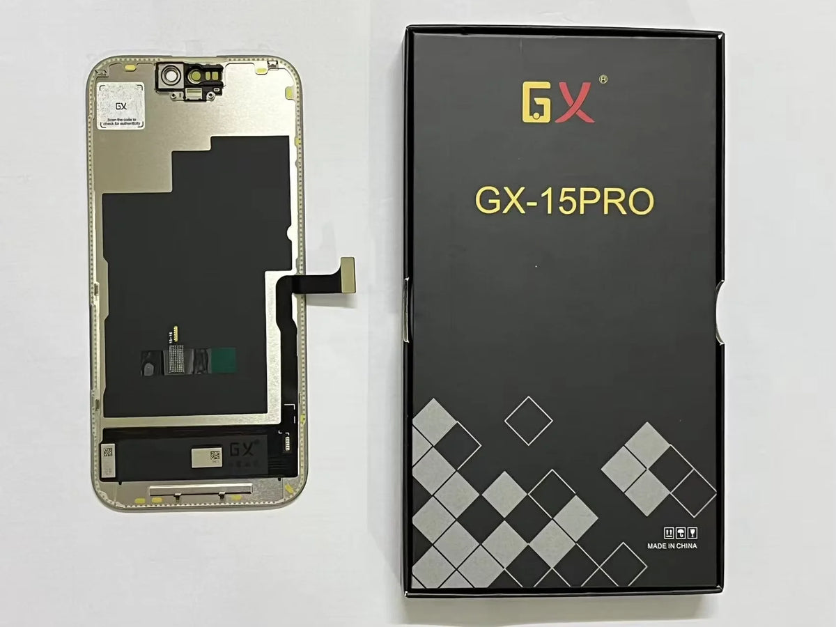 GX 100% OLED Screen For iPhone 13 14 15 15Pro 16Pro Max Display True Tone With 3D Touch Screen For iPhone Replacement With Tools