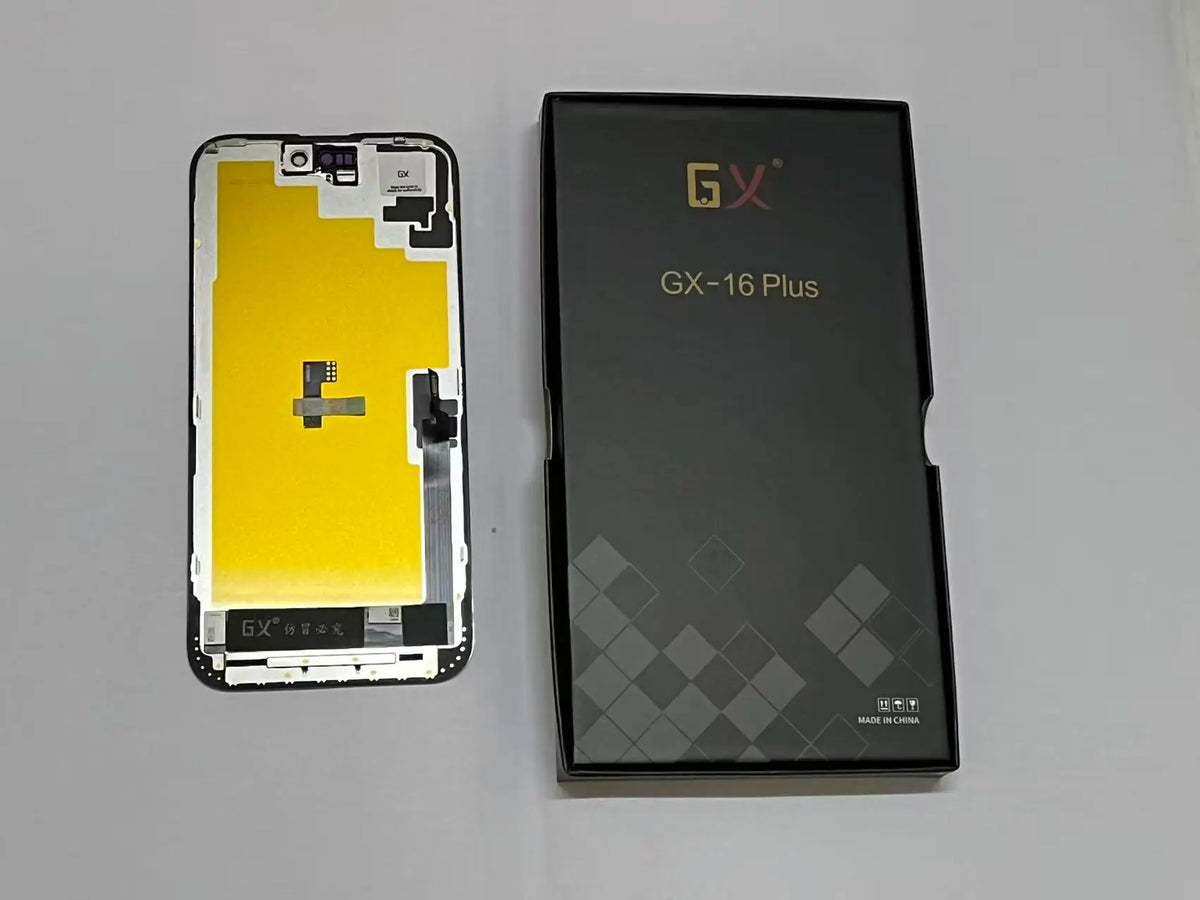 GX 100% OLED Screen For iPhone 13 14 15 15Pro 16Pro Max Display True Tone With 3D Touch Screen For iPhone Replacement With Tools