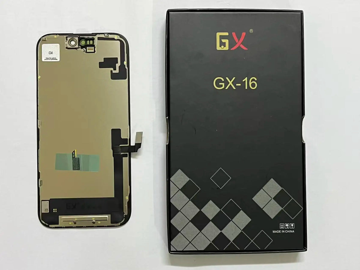 GX 100% OLED Screen For iPhone 13 14 15 15Pro 16Pro Max Display True Tone With 3D Touch Screen For iPhone Replacement With Tools