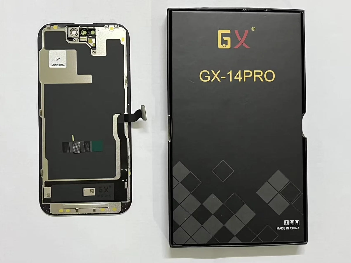 GX 100% OLED Screen For iPhone 13 14 15 15Pro 16Pro Max Display True Tone With 3D Touch Screen For iPhone Replacement With Tools
