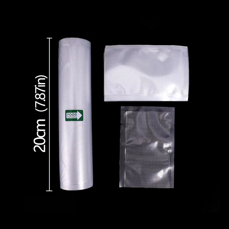 500cm/Roll Kitchen Vacuum Sealer Bags Reusable Roll Fresh-keeping Food Saver Storage Bag Fresh-keeping Bag Kitchen Food Storage
