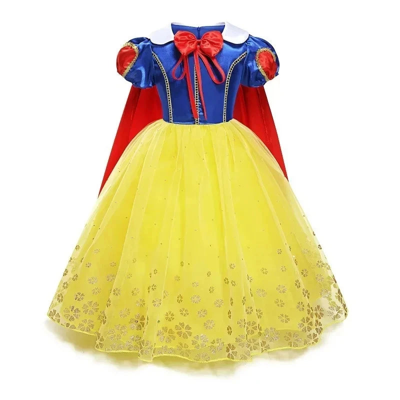 Dress Kids Girl Fancy Dresses Children Party Cosplay Princess Costume Patchwork Role Playing Frocks Outfit